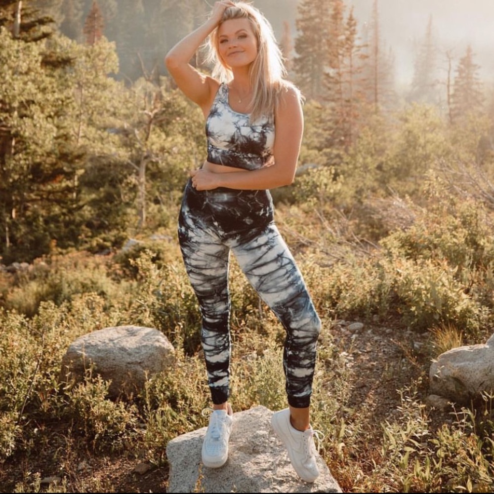 Witney Carson Tie Dye Leggings